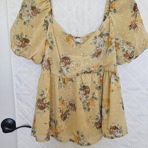 Altar'd State Babydoll Top